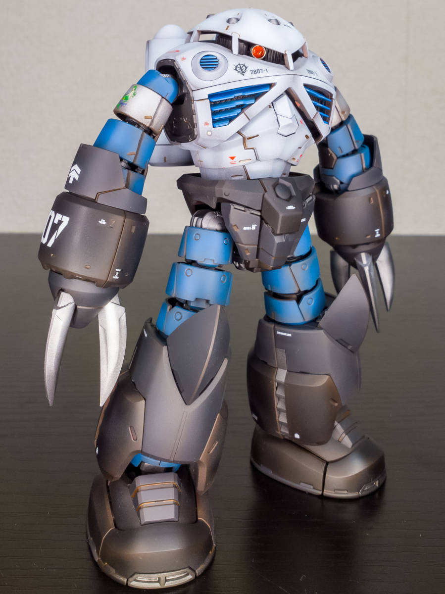 RG ズゴック 量産型 グリーンサイレン隊 ガンコレカラー 塗装済完成品 