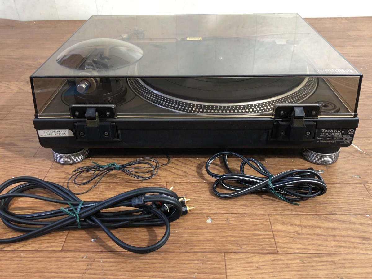 D022T220○Technics SL-1200MK4 COAZO？カートリッジ ケーブル ダスト
