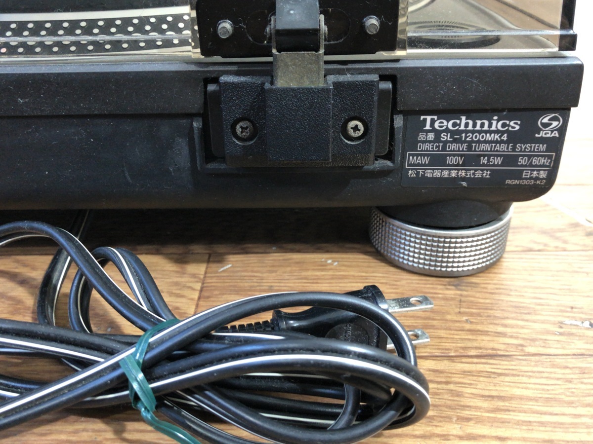 D022T220○Technics SL-1200MK4 COAZO？カートリッジ ケーブル ダスト