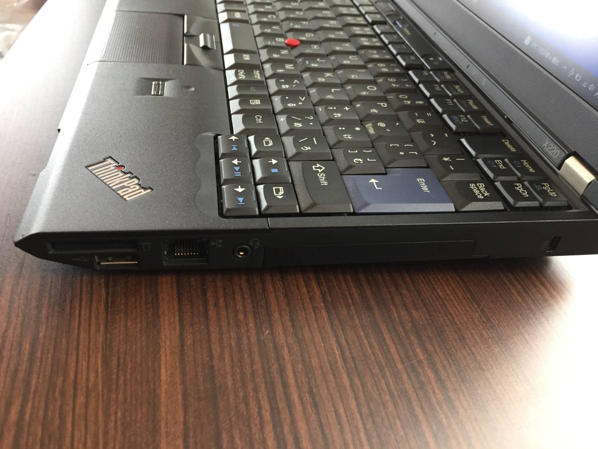 Lenovo Thinkpad X220メモリ8GB、SSD120GB