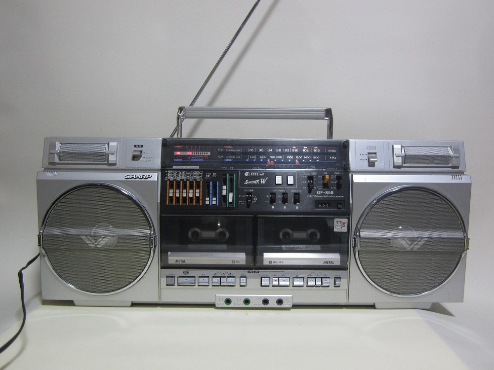 SHARP シャープ ラジカセ 昭和レトロ Yahoo!オークション Sharp | GF