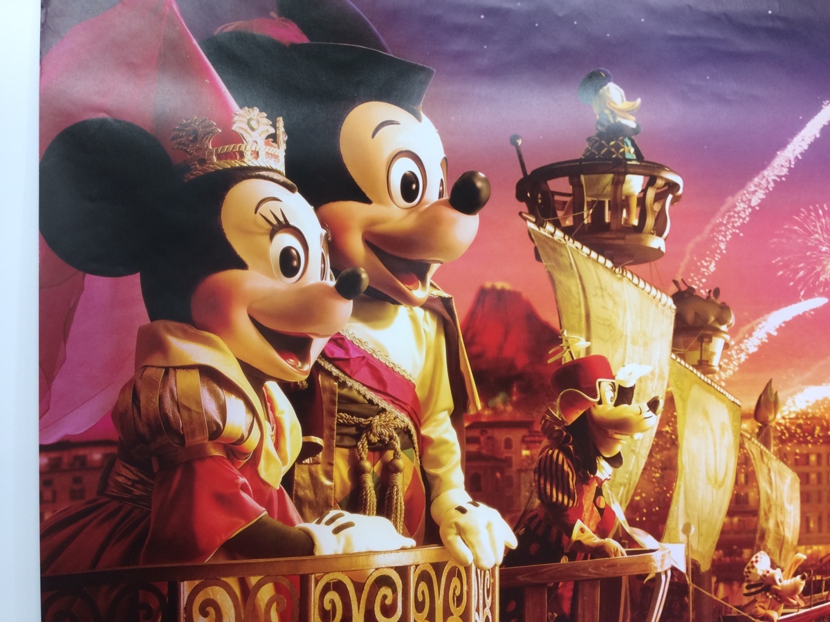 ディズニー 《非売品》TDR 販促宣伝用特大ポスター B1 ポルト 