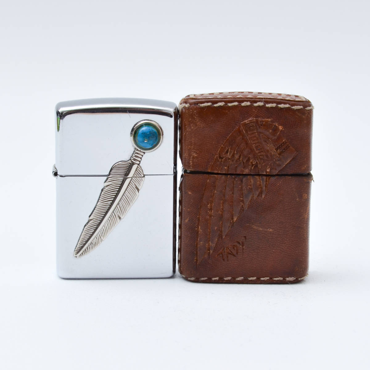 Zippo ジッポー 2本 まとめ売り タディ&キング tady king ターコイズ 