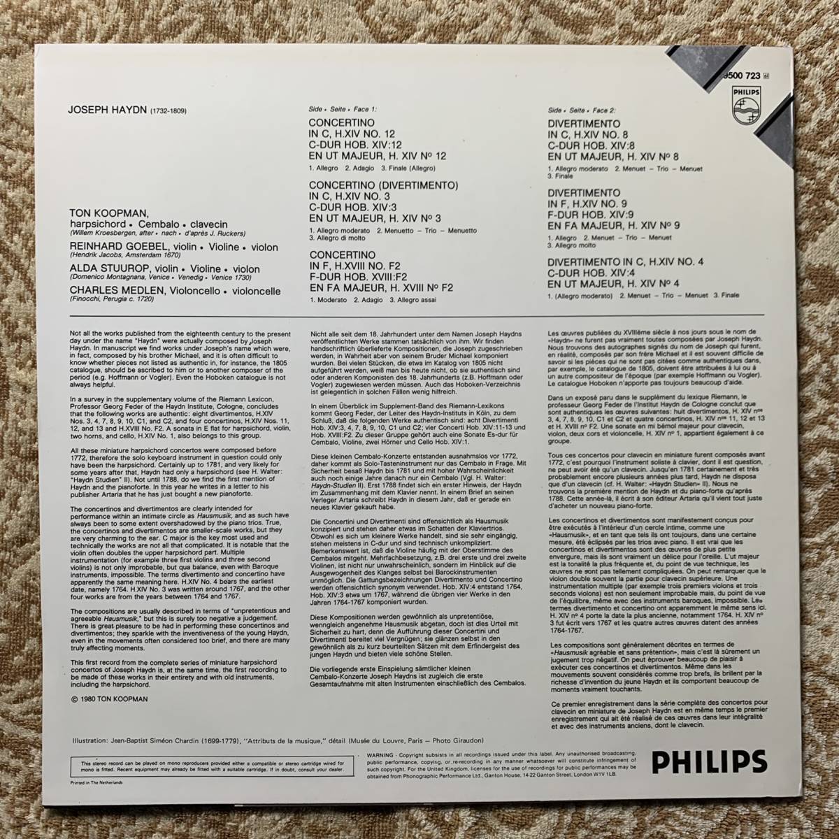 Yahoo!オークション 「蘭philips盤」クラシック (レコード) の落札 LP