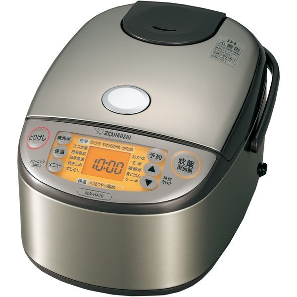 ZOJIRUSHI/象印 IH炊飯ジャー プラチナ厚釜 極め炊き 5.5合炊き NW-HA10-XA