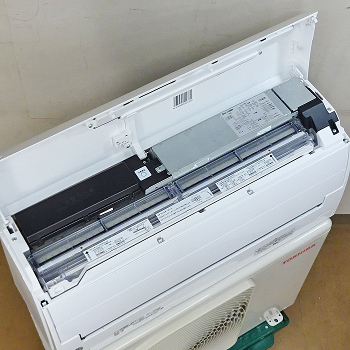TOSHIBA RAS-F251E7R W 東芝 室温ウォッチ 空気清浄運転 自動 