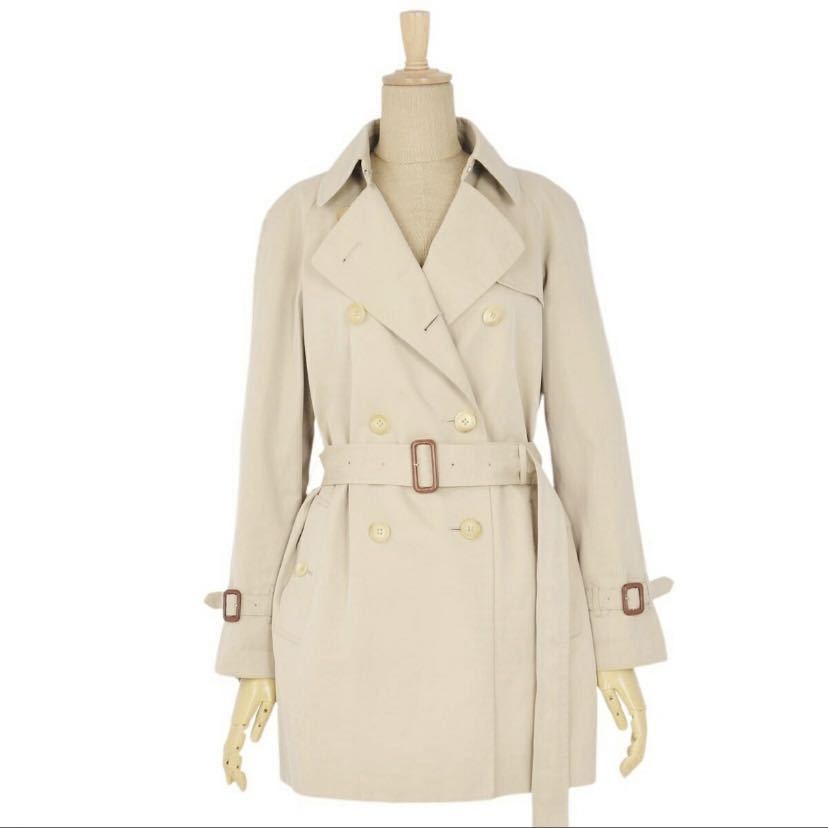 9【鮮やかなベージュ色】良品 BURBERRY LONDON トレンチコート ノバ 