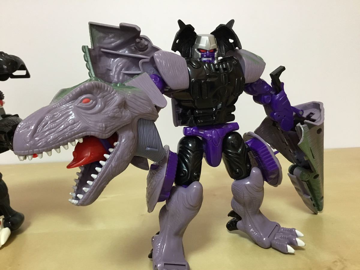 美品 トランスフォーマー ビーストウォーズ コンボイ メガトロン 