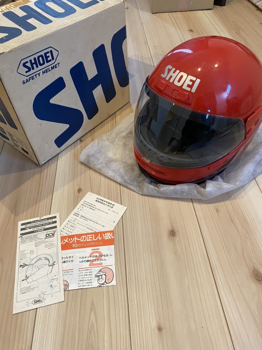 入手不可能 デッドストック SHOEI ヘルメット フルフェイス