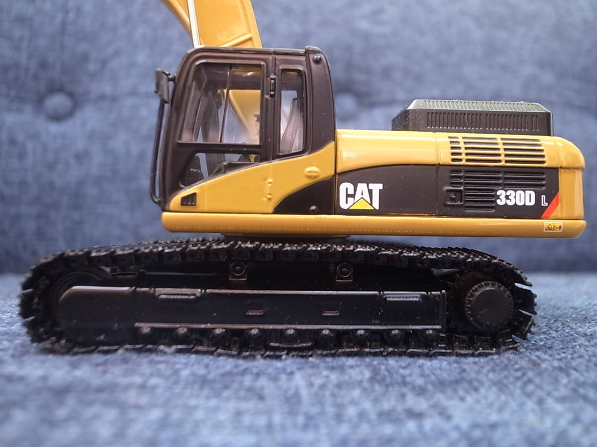 ダイキャストマスター 1/50 CAT 330D L 油圧ショベル+大型破砕機