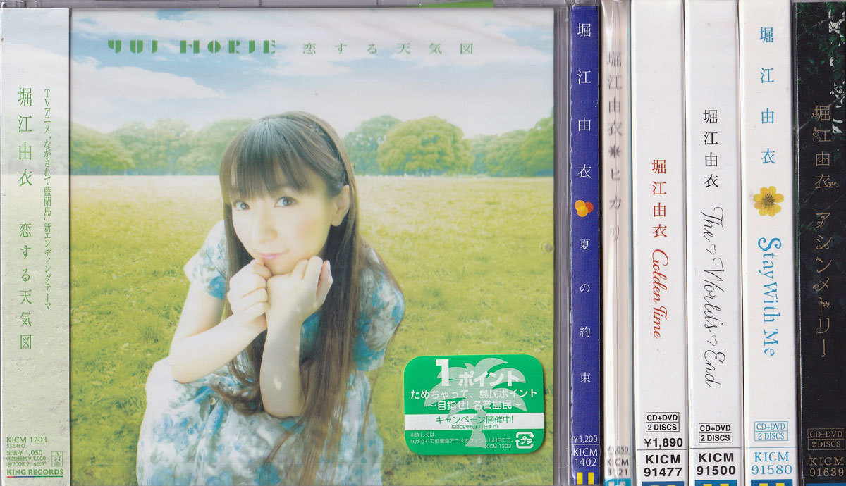 堀江由衣 アシンメトリー Cd 66 以上節約 Cd