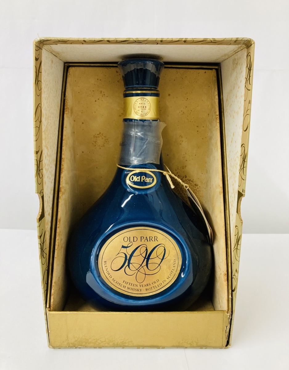 Old Parr 15年 限定版 750ml 43% 古酒　オールドパー15年 オールド・パー15年 500周年記念ボトル 古酒 【公式通販】