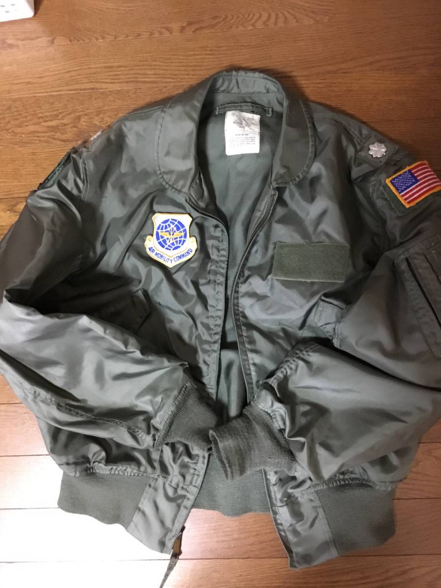 米軍実物フライトジャケットCWU-36P(Mサイズ)｜売買されたオークション 