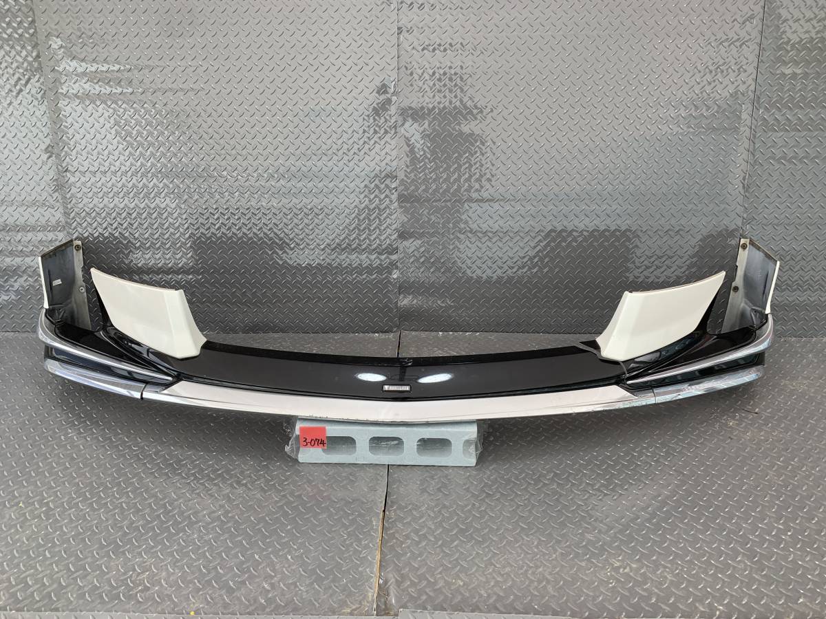 AGH30 AGH35 GGH30 GGH35 30 アルファード 後期 フロント リップ スポイラー エアロ MODELLISTA モデリスタ 白パール_1