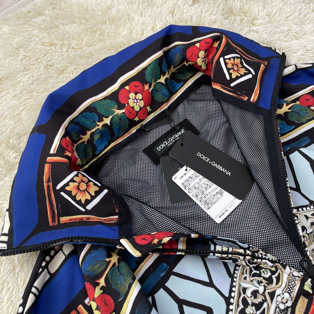 新品! ドルチェ&ガッバーナ DOLCE&GABBANA 2021SS ステンドグラス 