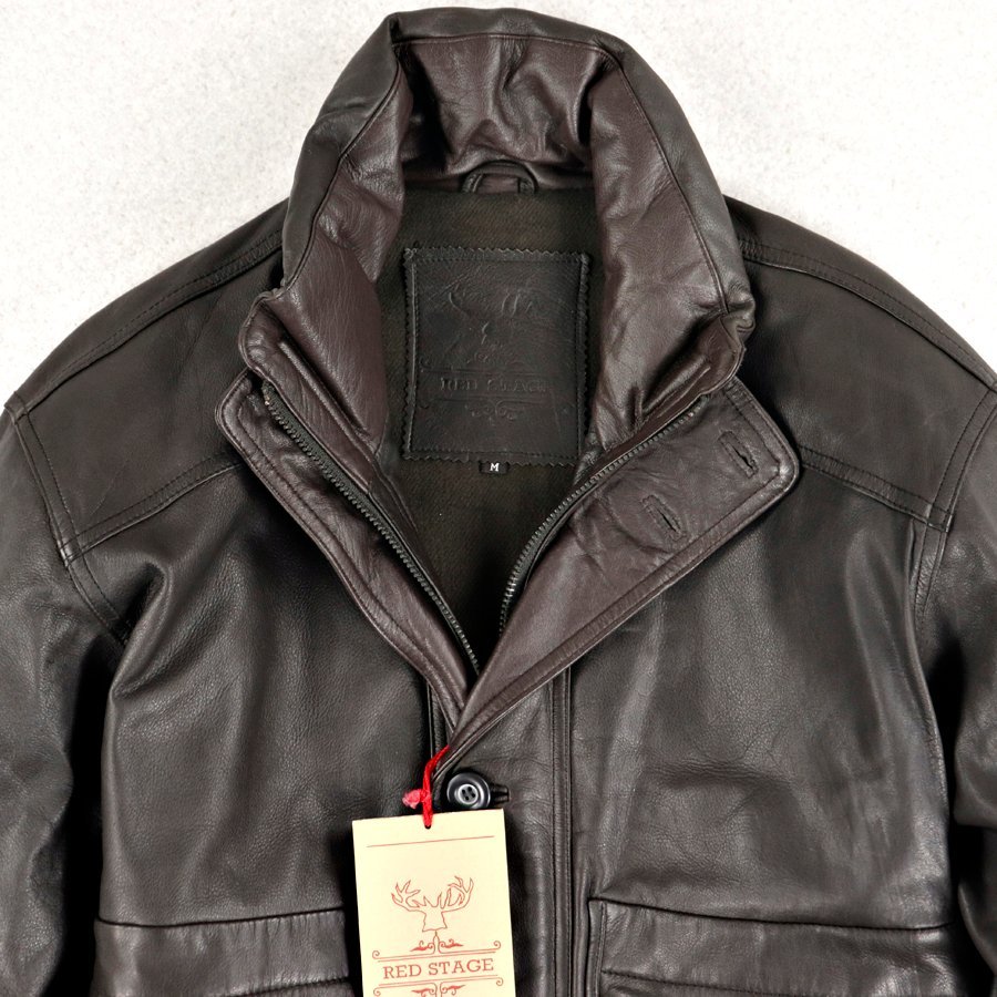 相場価格￥120,000- 新品 タグ付き RED STAGE レッドステージ 鹿革 