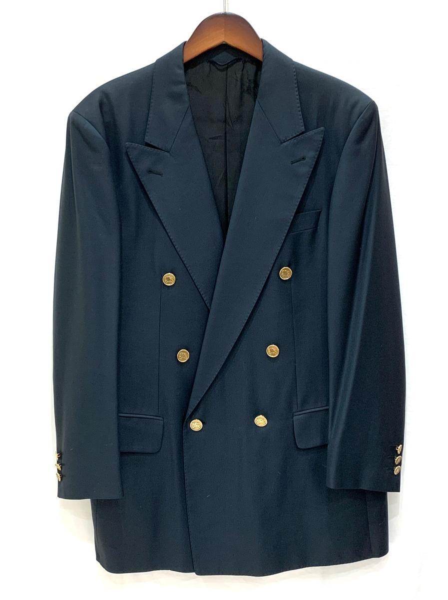 バーバリー ダブル バーバリーズ BURBERRY（ダブル 金ボタン 紺ブレ 
