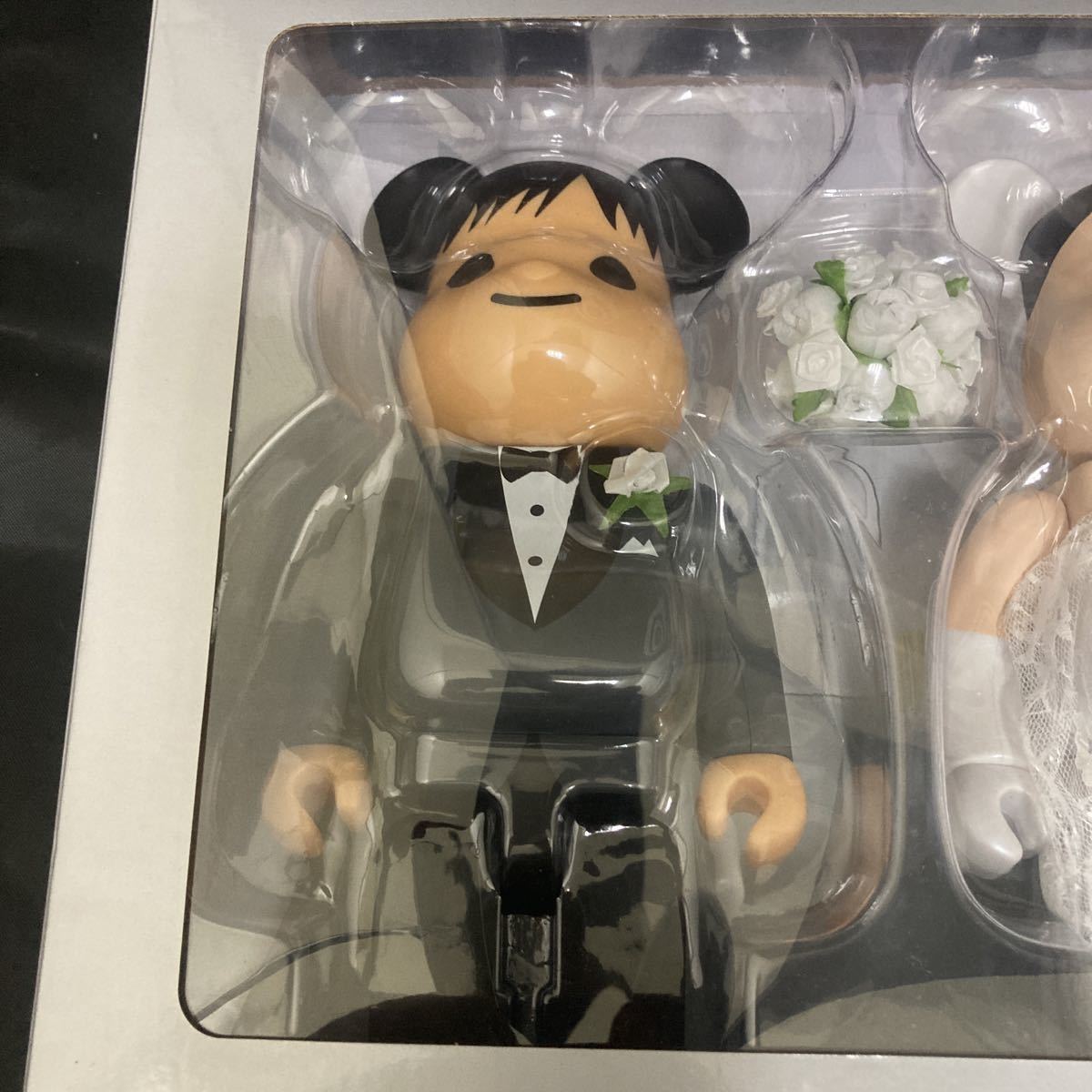 1円〜 超希少 新品 ベアブリック ウェディング 400% BE@RBRICK Wedding  