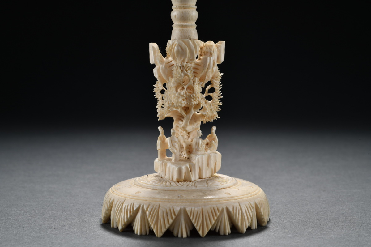 中国美術品 白檀 透かし彫 多層球 天球 鬼工球 木彫り 彫刻 龍紋彫 置物 亀
