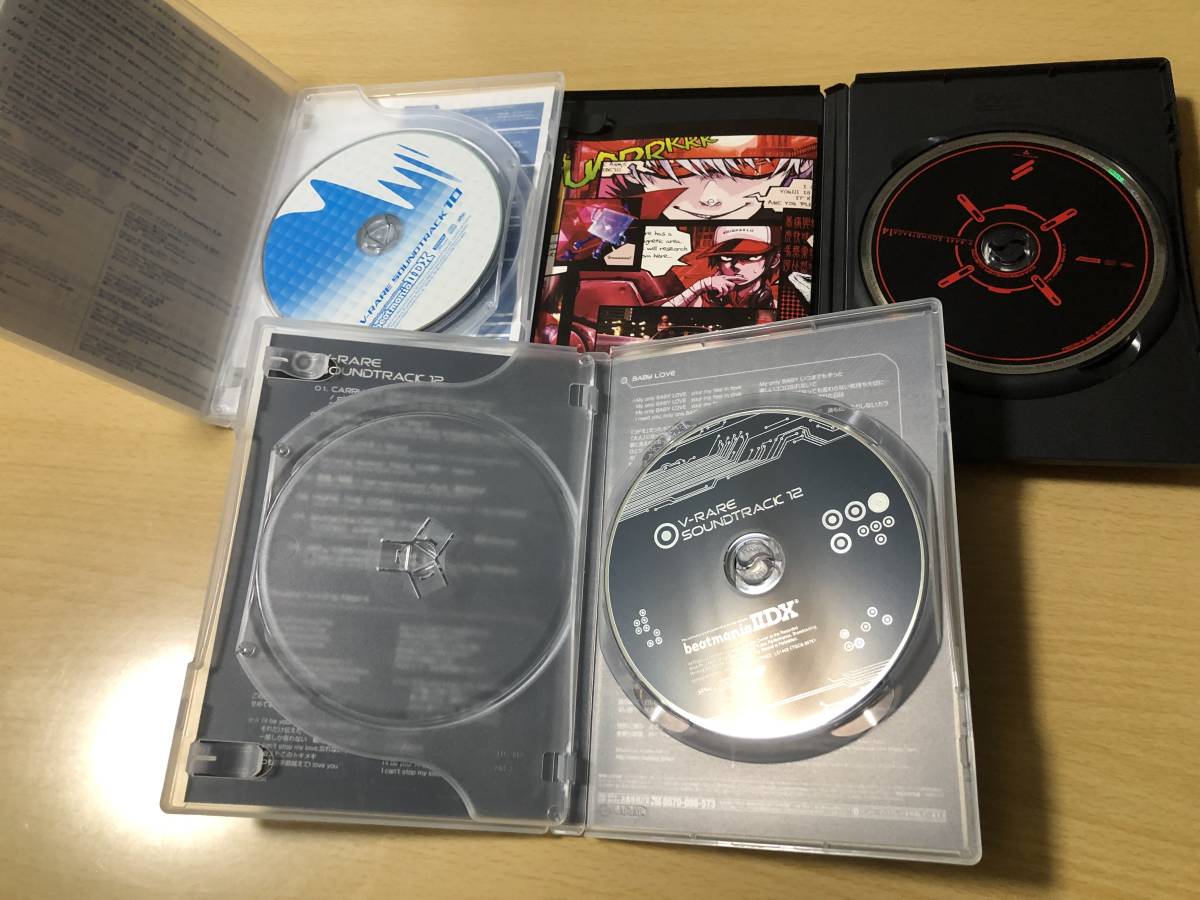 V-RARE SOUND TRACK 10 , 12 , 14 3本セット＋beatmania IIDX 10th 