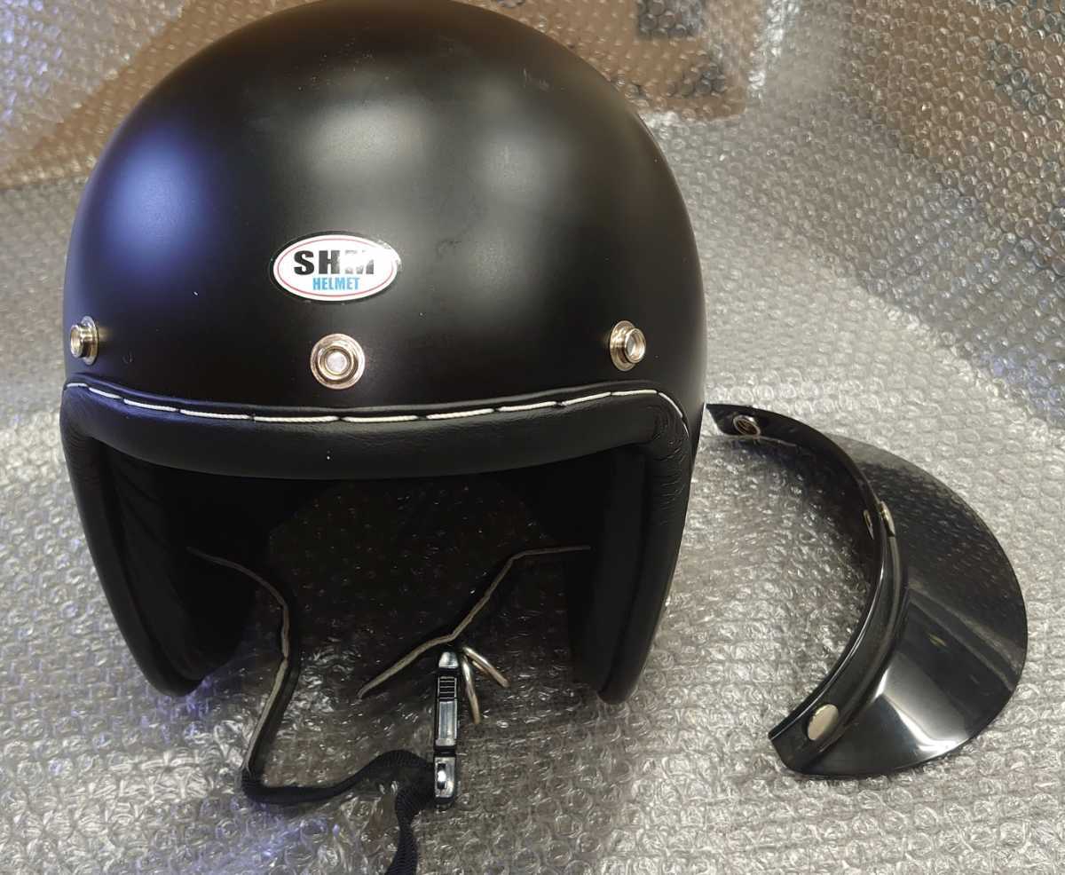 タチバナ ジェットヘルメット ハンドステッチモール SHM ジェット GT