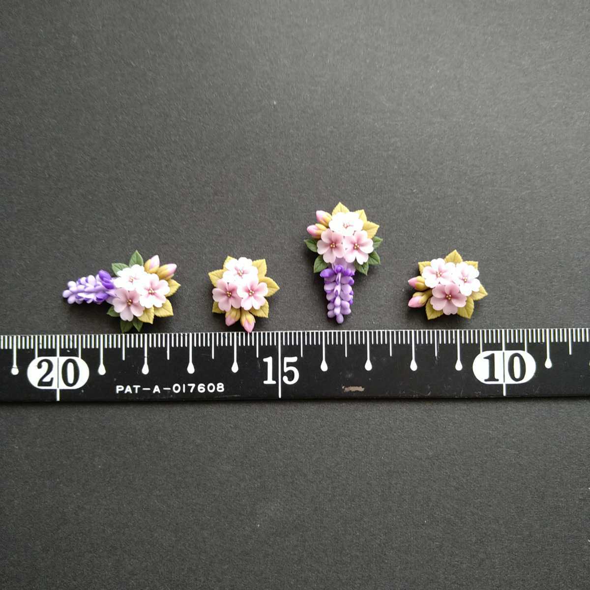 樹脂粘土 ブーケ 桜 藤の花 完成品 売買されたオークション情報 Yahooの商品情報をアーカイブ公開 オークファン Aucfan Com