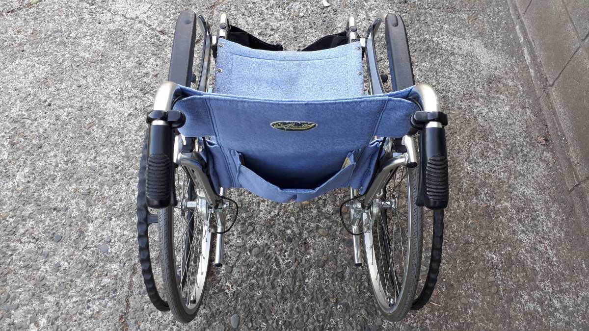 松永製作所 多機能型軽量車いすMW-SL4折りたたみ介助用車椅子 松永