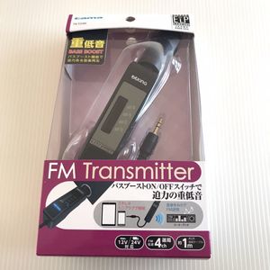 【中古】tama FM Transmitter トランスミッター シガーソケット対応 AUXケーブル 1m 12V