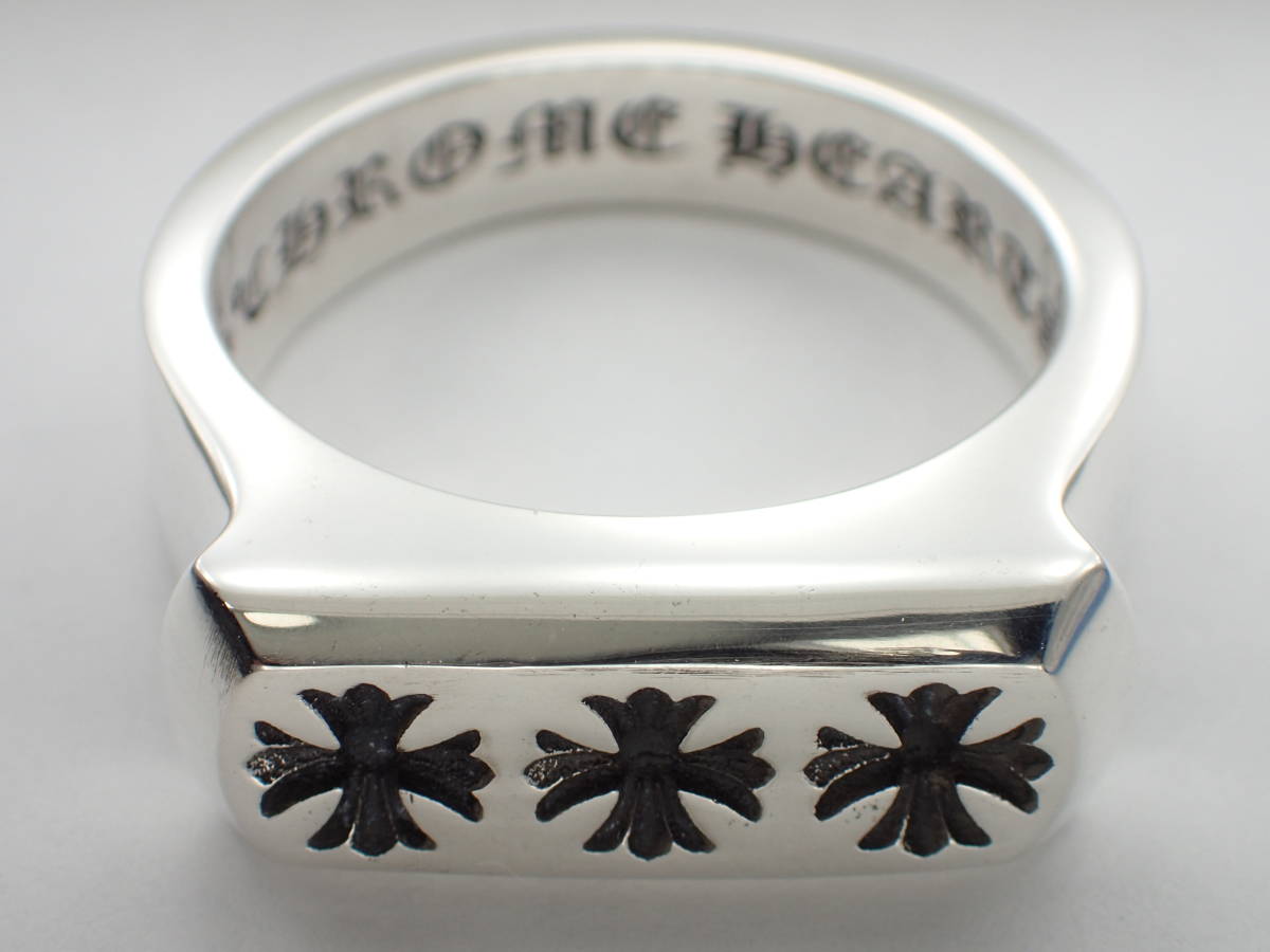 正規品CHROME HEARTS リトルPJ CH PLUSリング21.5号☆ PJ クロムハーツ 