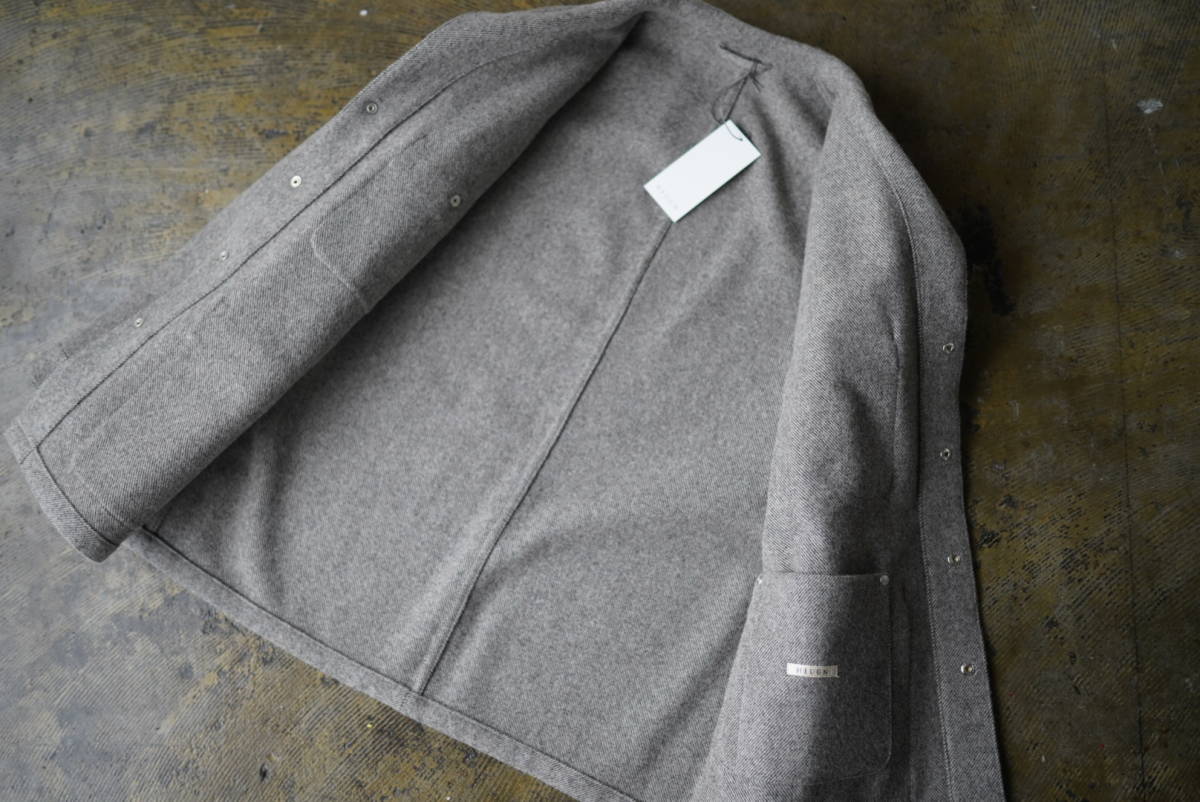 21AW “ELLEN” COAT017 ウールカバーオールジャケット 1 / HEUGN