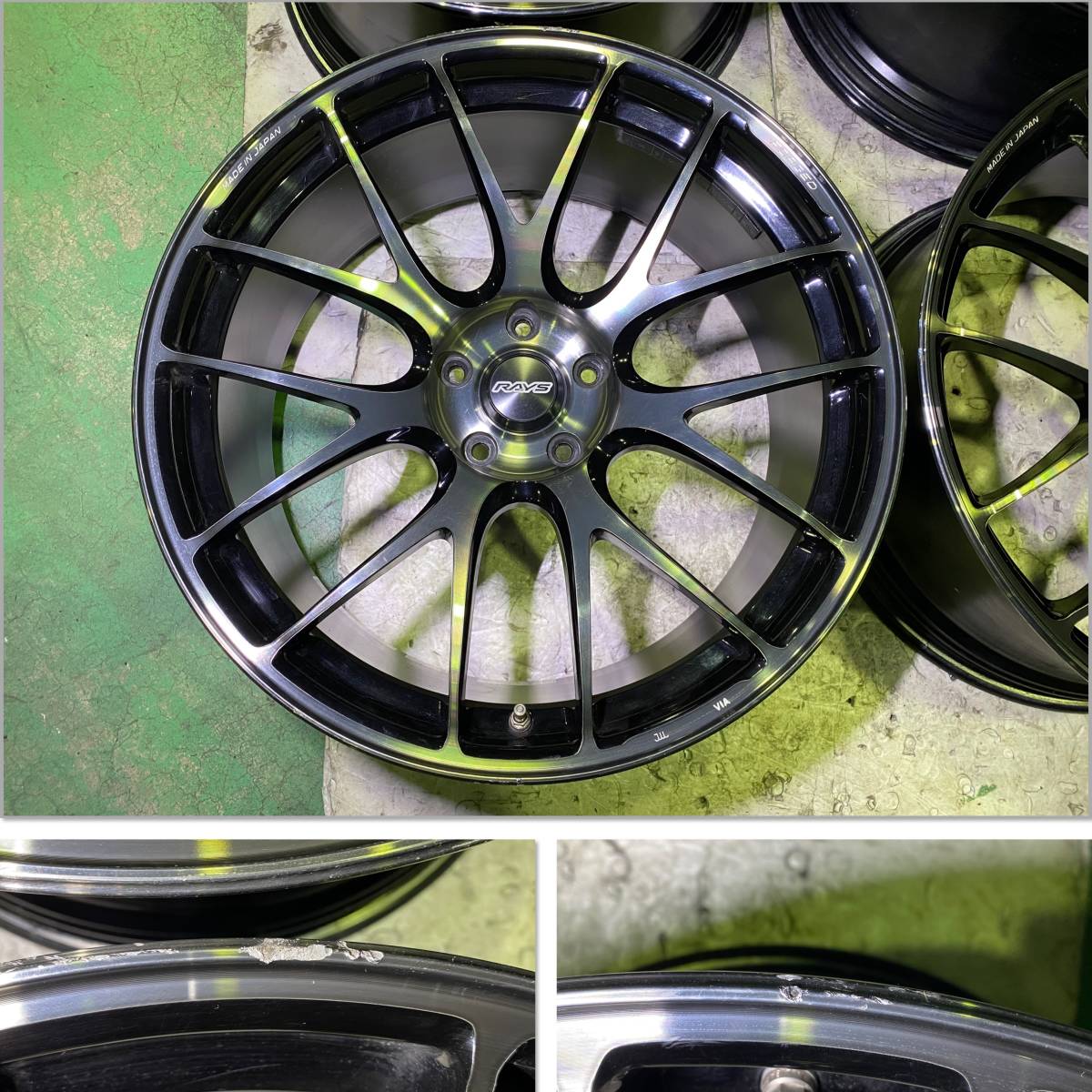 希少 軽量 鍛造 RAYS ボルクレーシング G27 PROGRESSIVE MODEL 20 