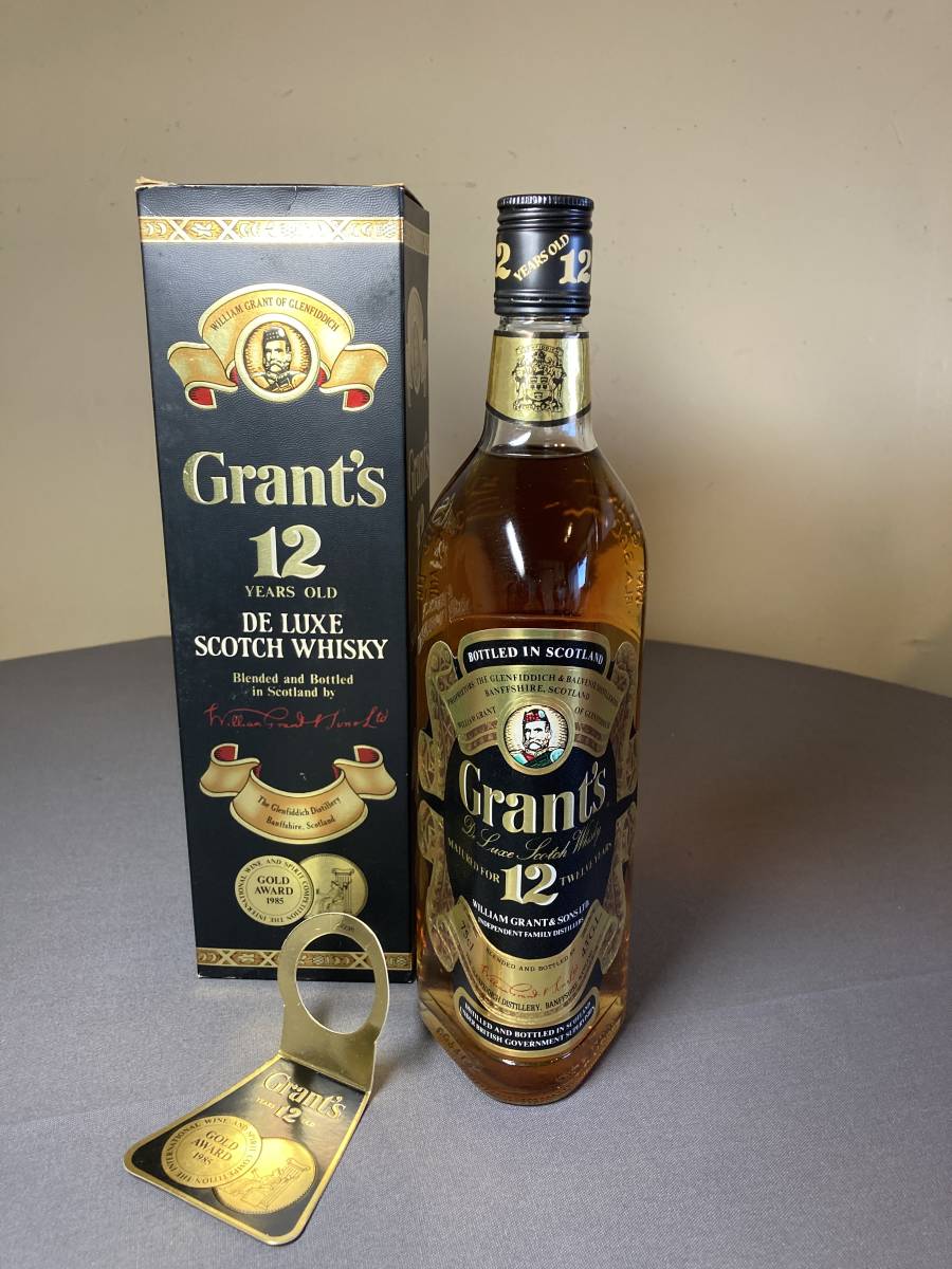 古いお酒/1☆特級表示 Grant's 12/グランツ12年 750ml☆未開栓
