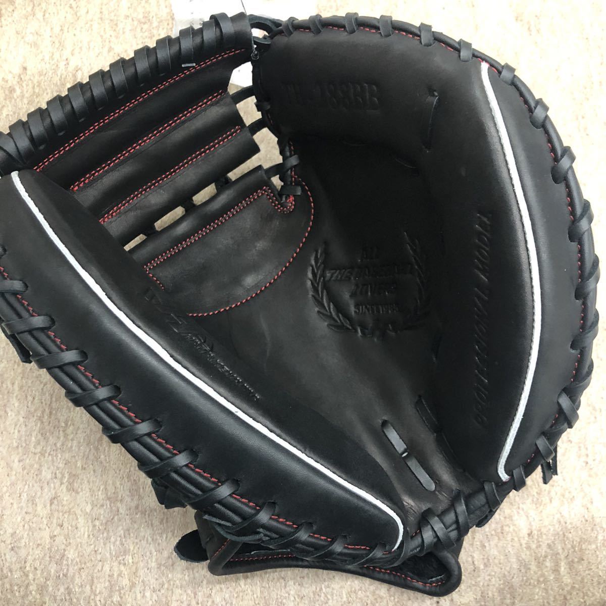 TH-288BB 定価24200円 軟式 ハタケヤマ キャッチャー ミット 捕手用