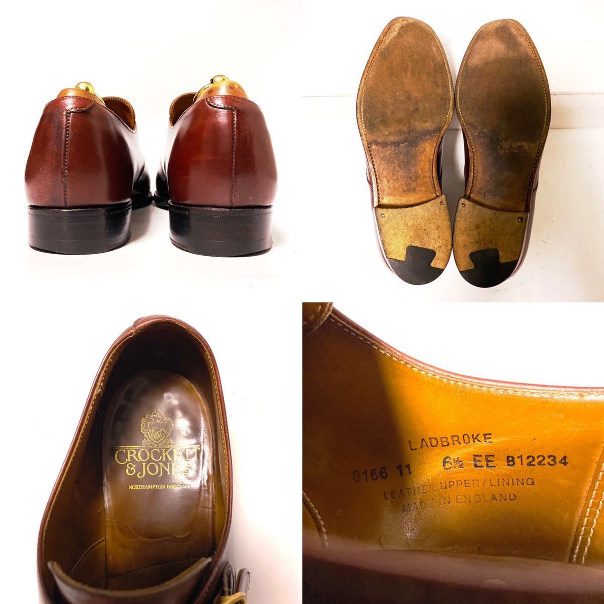 638.CROCKETT&JONES クロケットアンドジョーンズ LADBROKE シングル