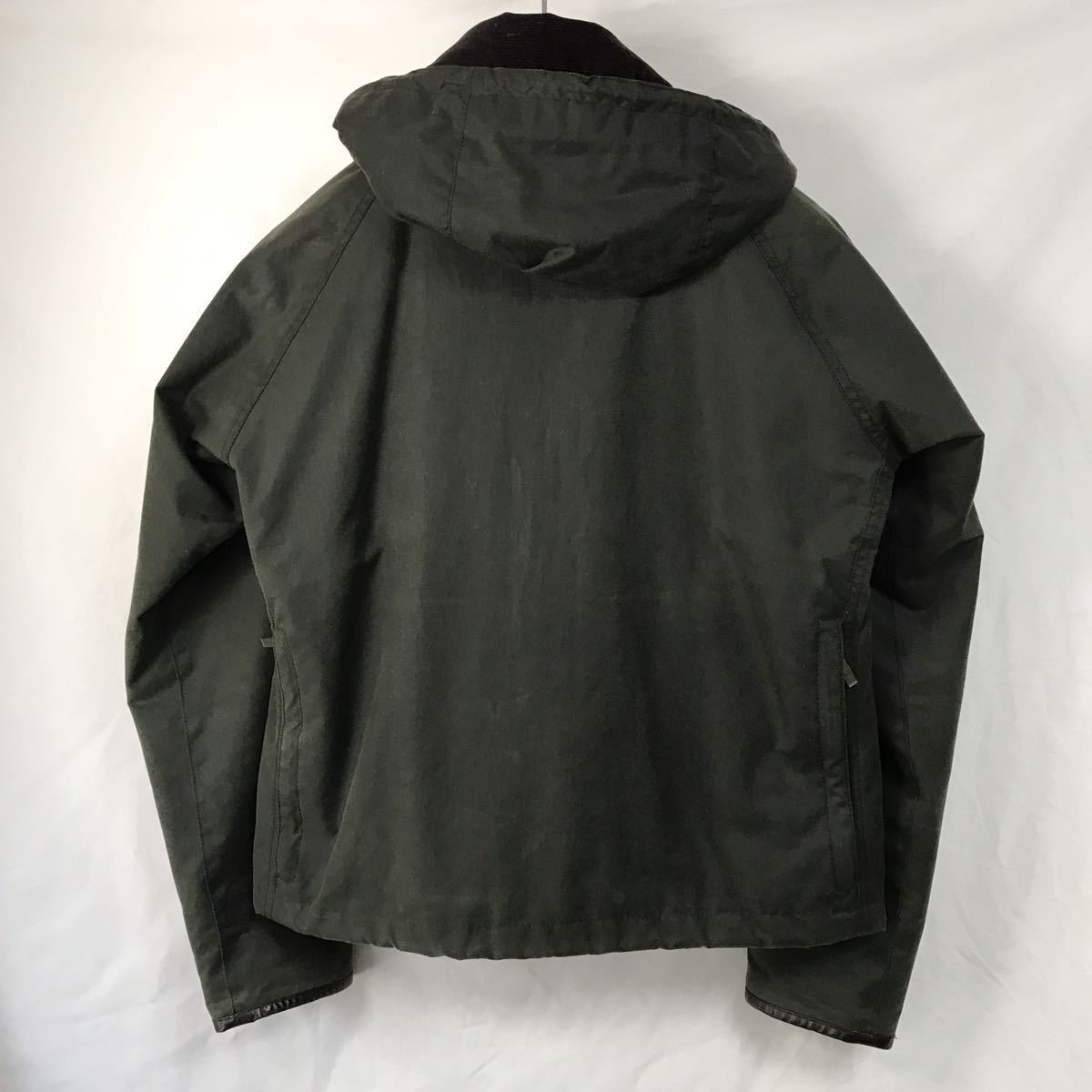 美品 Barbour SPEY 36 SL セージ ワックスドコットン バブアー スペイ