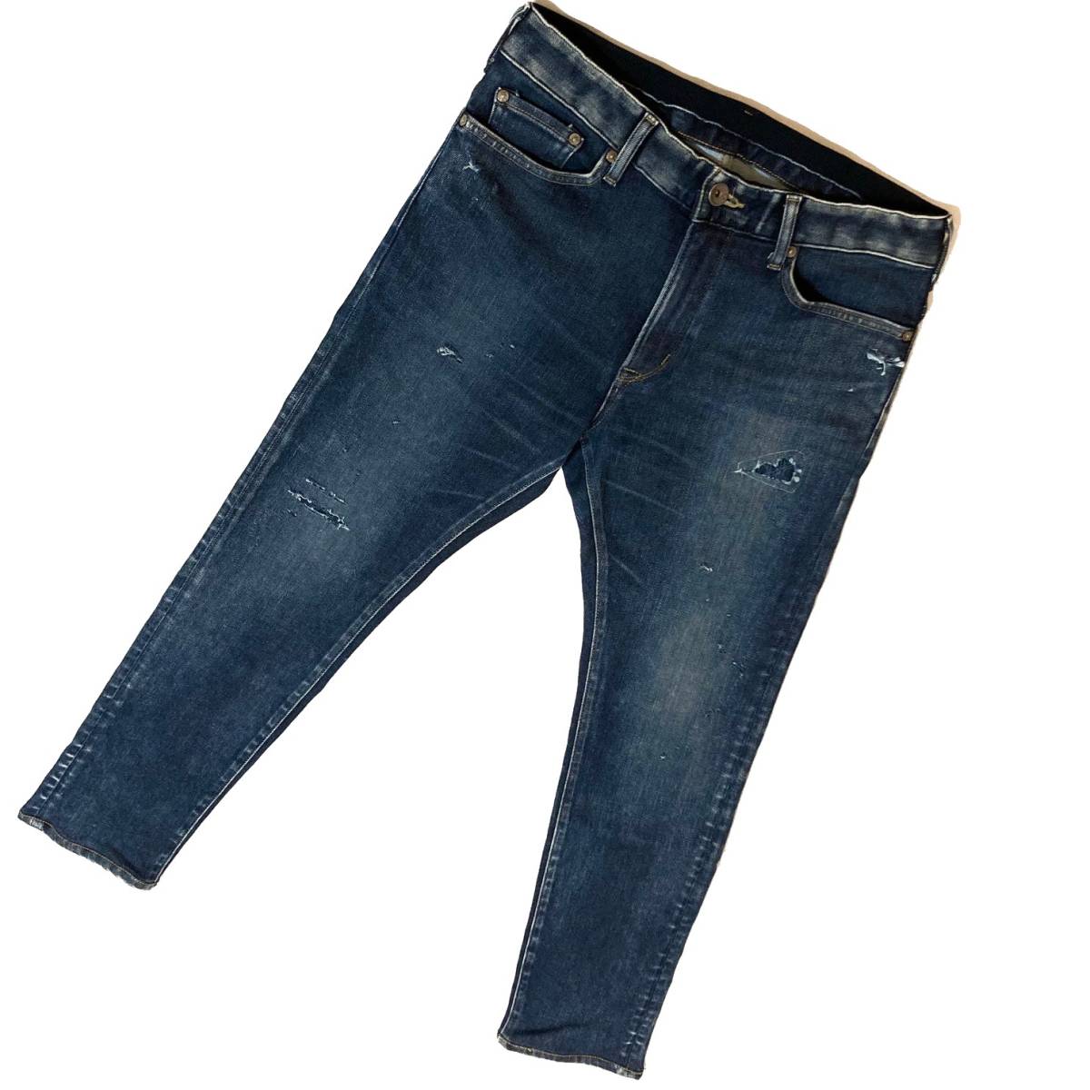 定価2.9万 junhashimoto×EDWIN STRETCH SLIM DENIM PANTS M インディゴ 