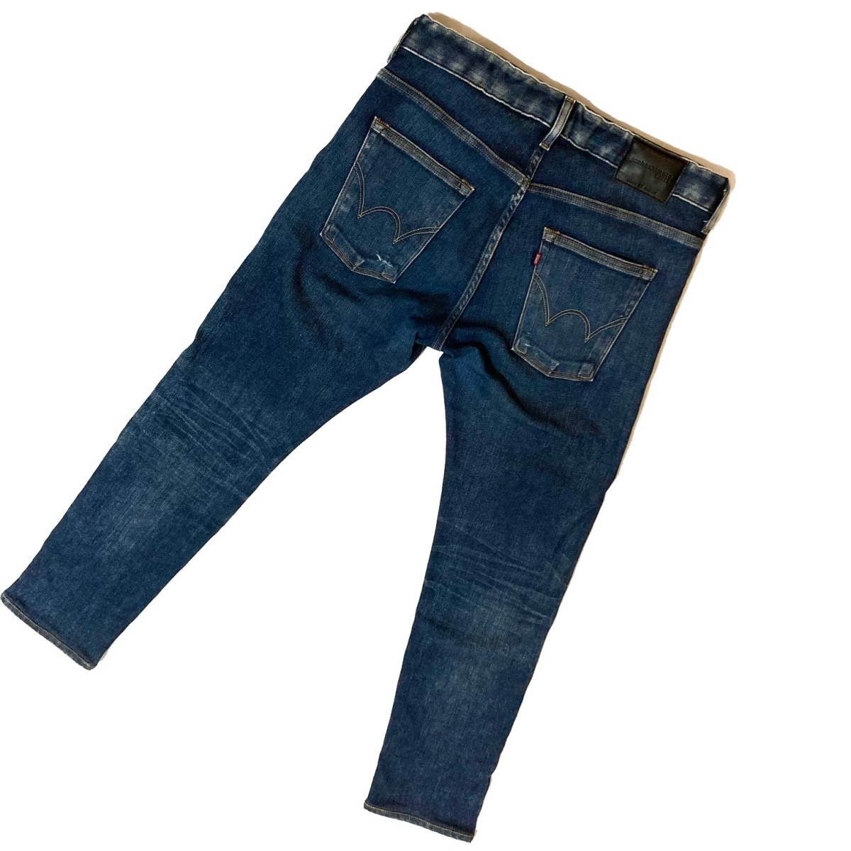 定価2.9万 junhashimoto×EDWIN STRETCH SLIM DENIM PANTS M インディゴ 