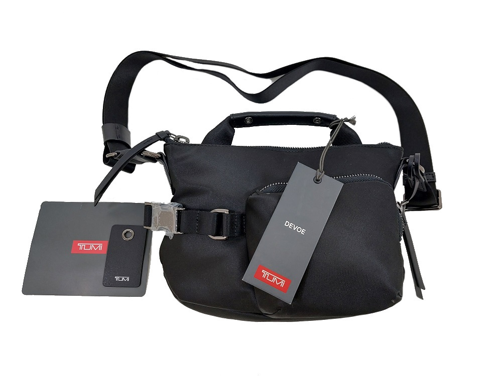 tumi ショルダーバッグ黒834407D tumi ショルダーバッグ黒834407D