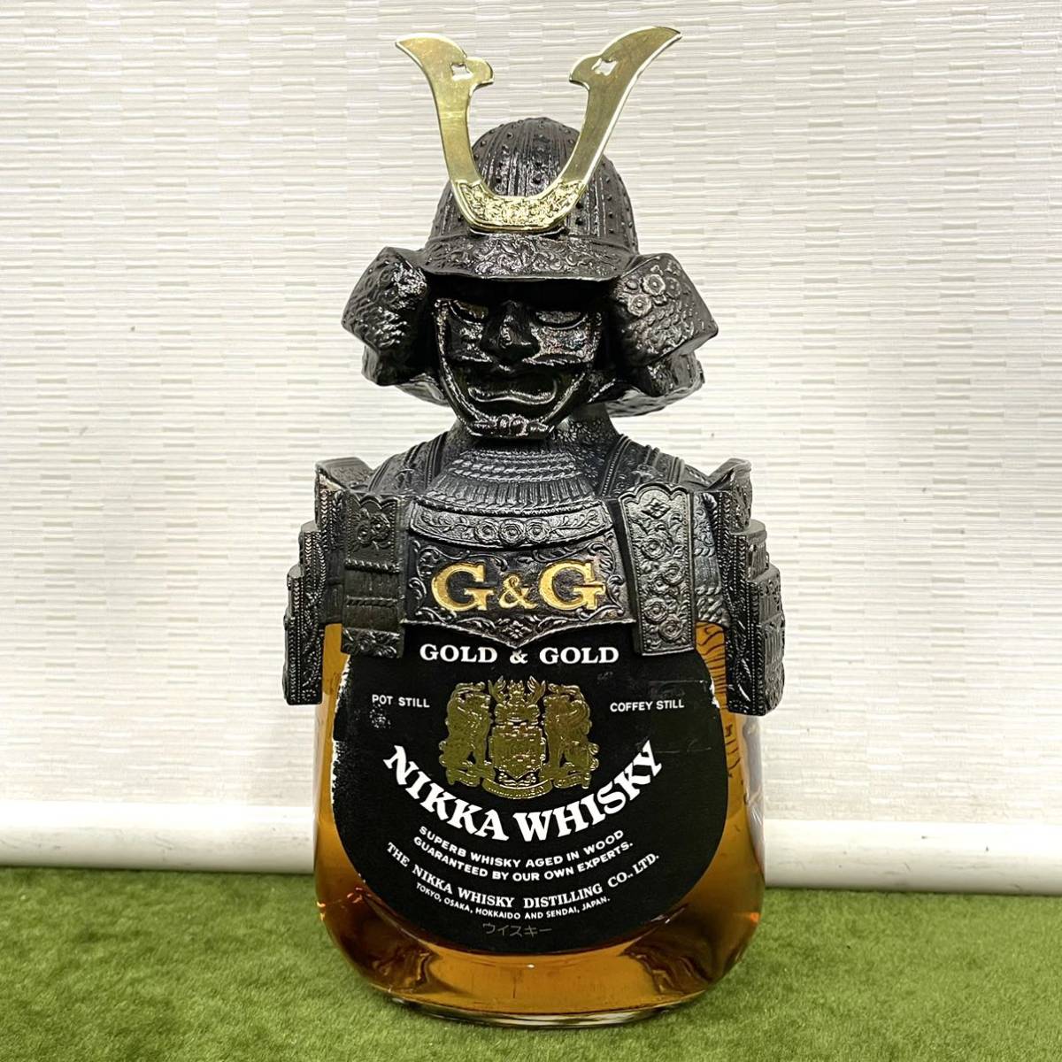 古酒【未開栓】NIKKA/ニッカウイスキー G&G 甲冑 鎧 760ml 43％