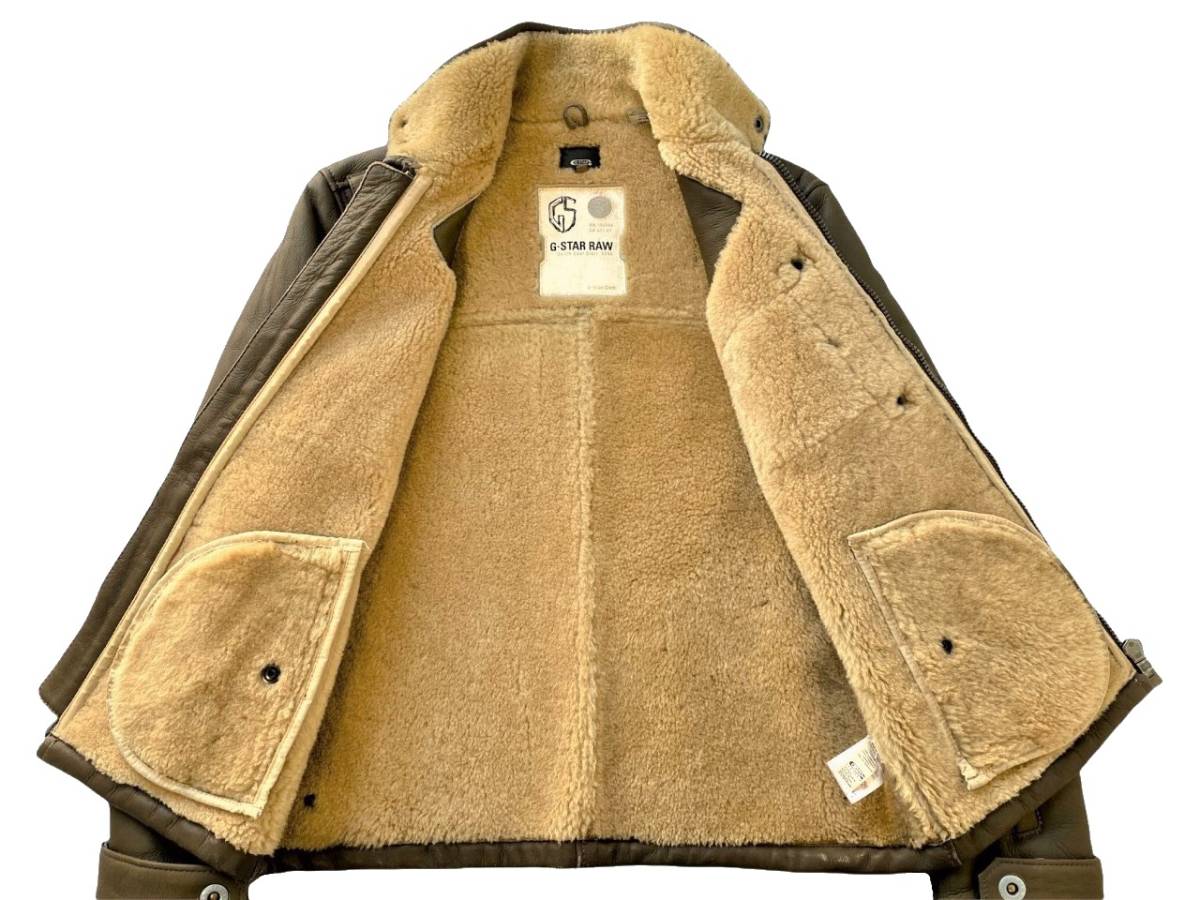 洗練！極美品 ジースター G-STAR RAW 『PREMIUM P-COAT JKT