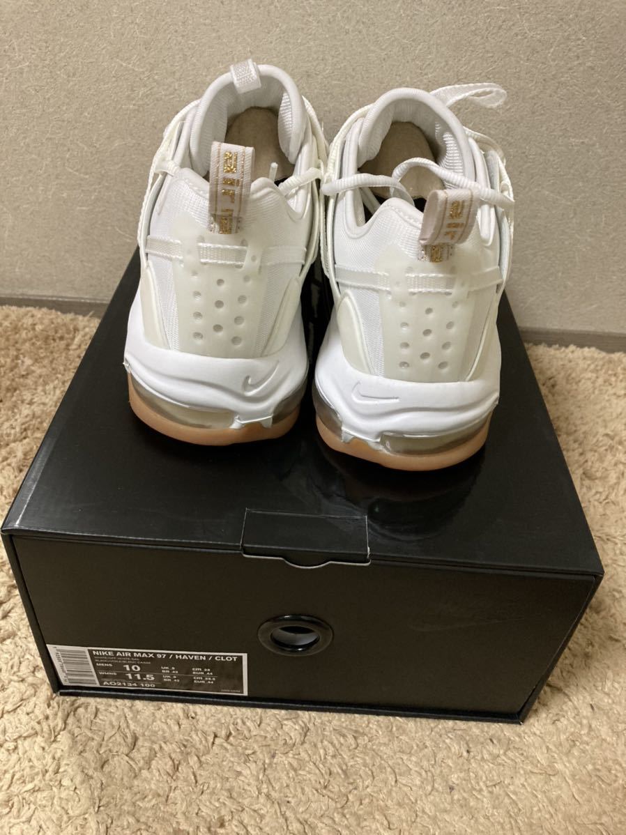 送料無料 NIKE AIR MAX 97 HAVEN CLOT US10(28センチ) ナイキ エアマックス ヘイブン クロット ホワイト ACG 白 新品未使用品 Nike 0 Haven White&frasl;Royal A02134-101 Deals