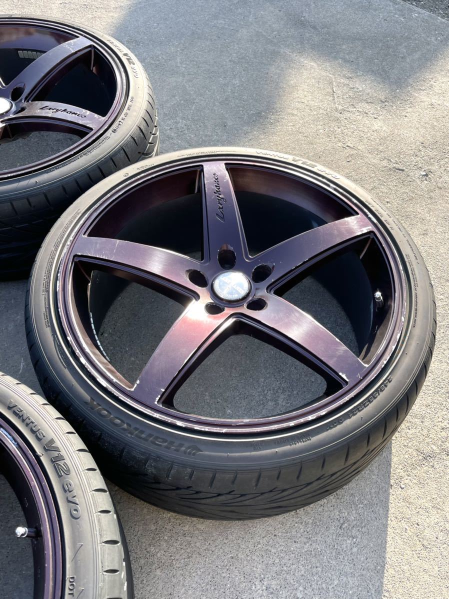 美品 LXRYHANES ラグジー ヘインズ 21インチ ホイール タイヤ付き 10J 