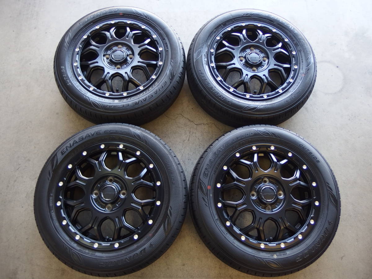 未使用ホイールセット!! MONZA HI-BLOCK JERRARD + DUNLOP ENASAVE