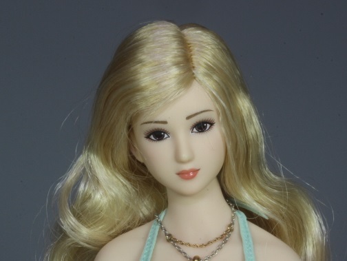 1/6 金髪 TBLeague ヘッドのみ 女性フィギュア アクションフィギュア 