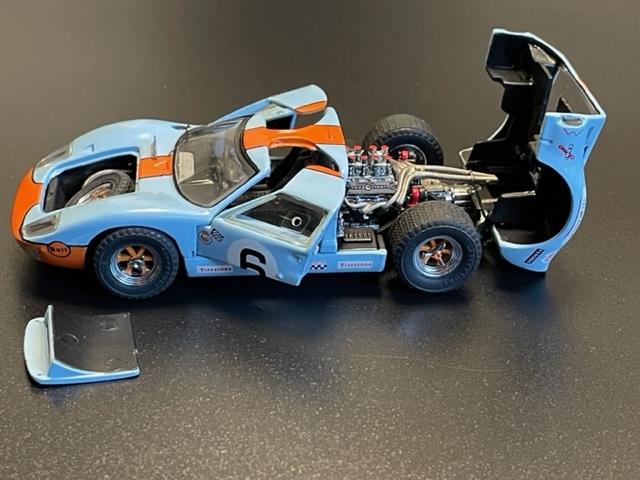希少 JOUEF EVOLUTION 1/43 FORD GT40 FULL OPEN LE MANS 1969 