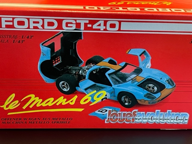 希少 JOUEF EVOLUTION 1/43 FORD GT40 FULL OPEN LE MANS 1969 