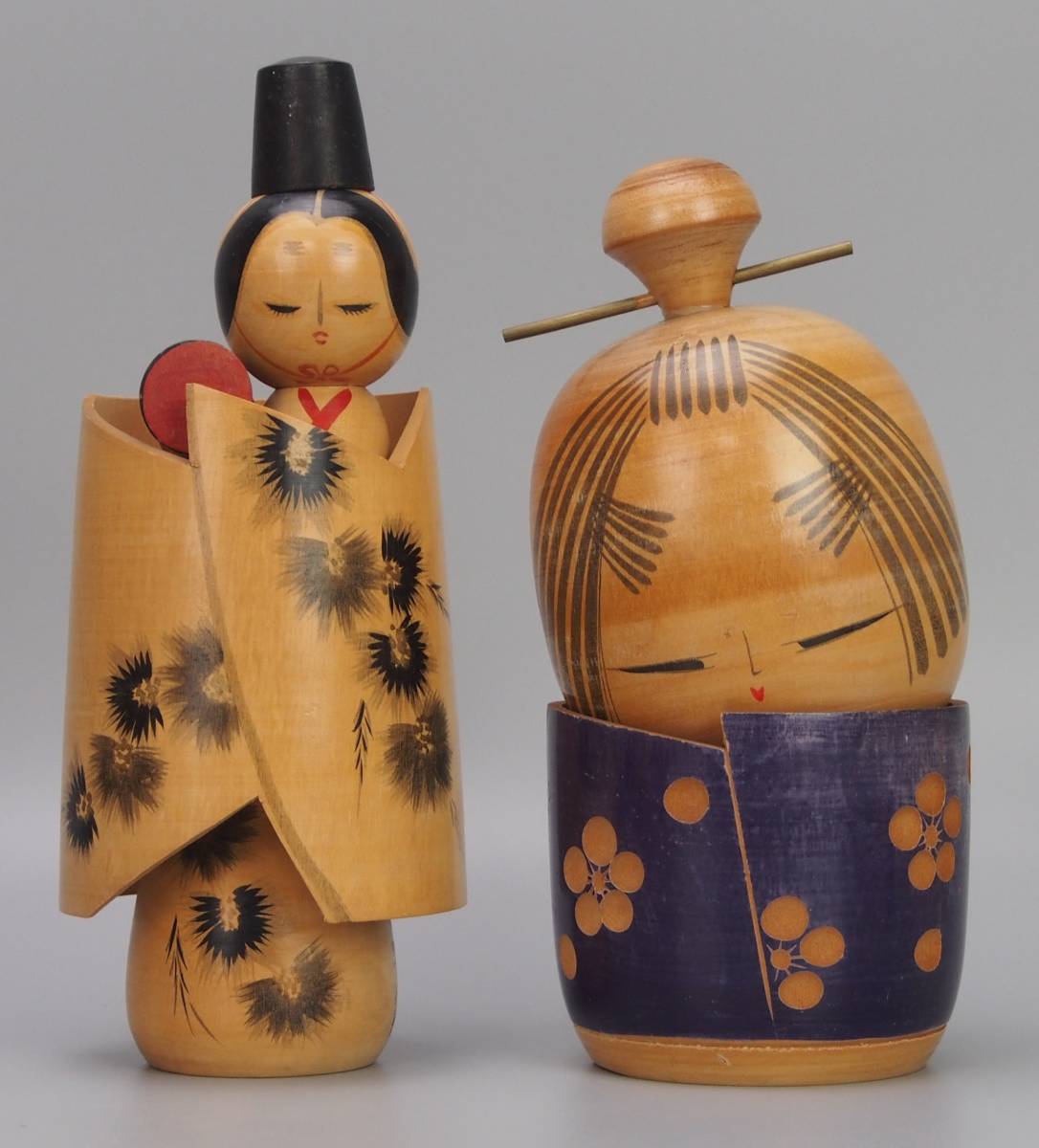 AZ-088 創作こけし 10点 在銘 伝統工芸 郷土玩具 内閣総理大臣賞 / 琳山 夢筆 としを 藤川正衛 宮下はじめ 佐藤翠崕 長谷川正司 二代目昭三