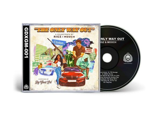 GourmetDeluxxx】RIGZ AND MOOCH - THE ONLY WAY OUT [CD]【Boom Bap