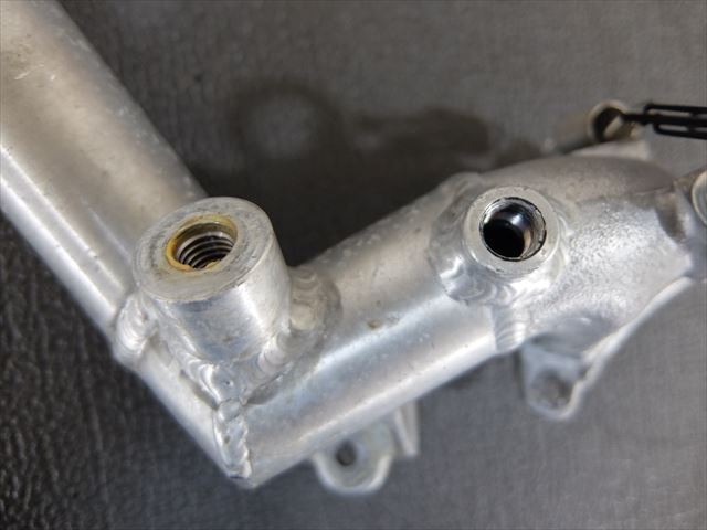 S13 シルビア/180SX SR20DET　ワンオフ/ウォーターアウトレットパイプ　_2