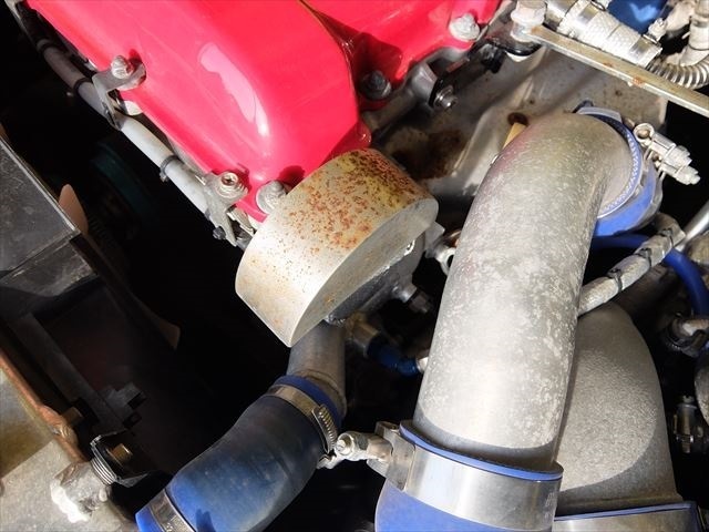 S13 シルビア/180SX SR20DET　ワンオフ/ウォーターアウトレットパイプ　_6